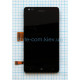 Дисплей (LCD) для Nokia Lumia 900 з тачскріном та рамкою black Original Quality TPS-2701656600009 2701656600009
