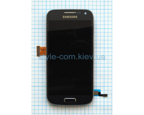 Дисплей (LCD) для Samsung Galaxy S4 Mini I9190 з тачскріном та рамкою black (TFT) Original Quality