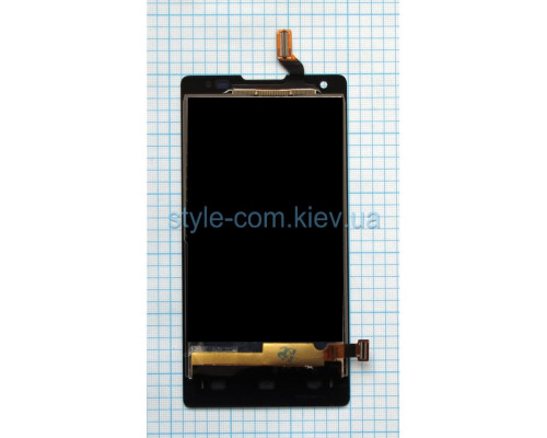 Дисплей (LCD) для Huawei Ascend G700-U10 з тачскріном black High Quality TPS-2701685900002 2701685900002