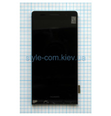Дисплей (LCD) для Huawei P6-U06 з тачскріном та рамкою black High Quality TPS-2701686100005 2701686100005