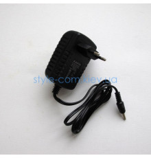 Мережевий зарядний пристрій для китайских планшетів 12V / 2A пальчик 3.5мм black