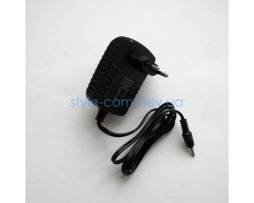 Мережевий зарядний пристрій для китайских планшетів 12V / 2A пальчик 3.5мм black