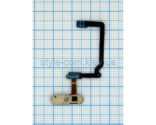 Шлейф для Samsung Galaxy S5/G900 з кнопкою меню white High Quality