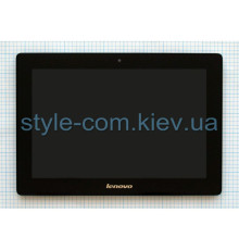 Дисплей (LCD) для Lenovo S6000 з тачскріном та рамкою black Original Quality TPS-2701741800000 2701741800000