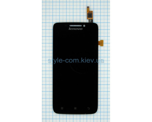Дисплей (LCD) для Lenovo S650 з тачскріном black Original Quality TPS-2701741700003 2701741700003