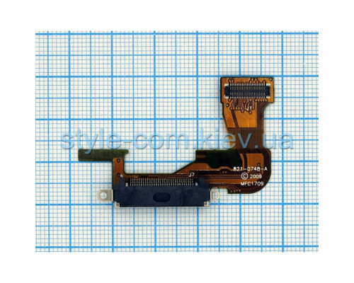 Шлейф для Apple iPhone 3Gs з роз'ємом живлення black Original Quality TPS-2701749800002 2701749800002