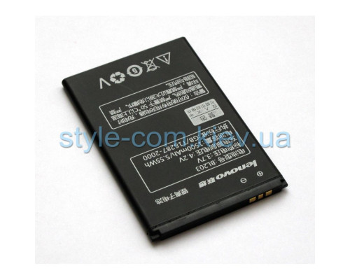 Акумулятор для Lenovo BL203 A369, A369i, A365e, A66, A278t High Copy TPS-2701780000003 2701780000003