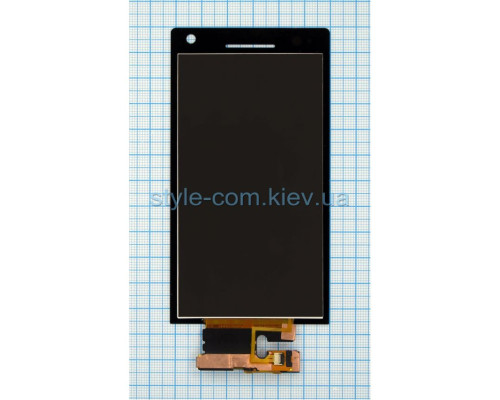 Дисплей (LCD) для Sony Xperia S LT26i з тачскріном black Original Quality TPS-2701802100001 2701802100001