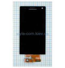 Дисплей (LCD) для Sony Xperia S LT26i з тачскріном black Original Quality TPS-2701802100001 2701802100001