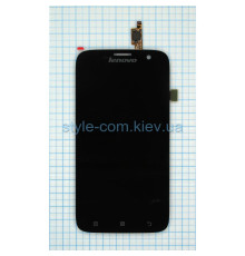 Дисплей (LCD) для Lenovo A859 з тачскріном black Original Quality TPS-2701825400003 2701825400003