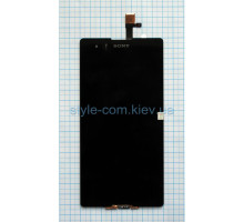 Дисплей (LCD) для Sony Xperia T2 Ultra D5322 з тачскріном black Original Quality TPS-2701816100004