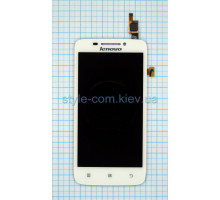 Дисплей (LCD) для Lenovo S650 з тачскріном white Original Quality TPS-2701825700004 2701825700004