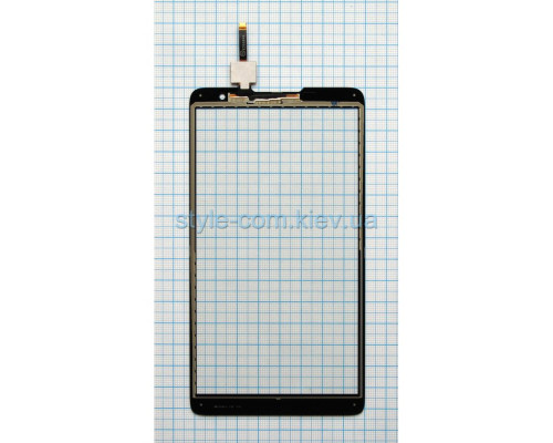 Тачскрін (сенсор) для Lenovo A889 black High Quality TPS-2701851300001 2701851300001