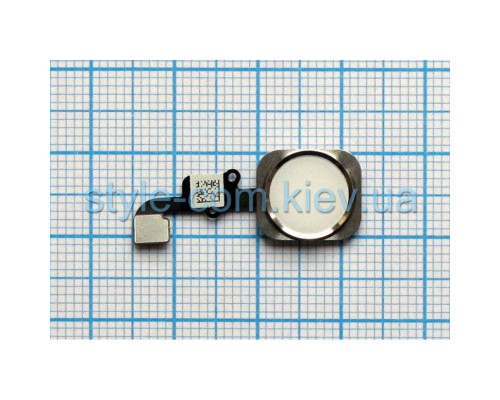 Шлейф для Apple iPhone 6 Plus з кнопкою меню silver Original Quality TPS-2701856300006 2701856300006