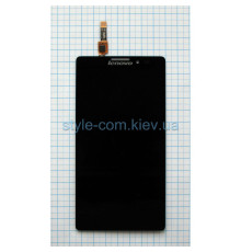 Дисплей (LCD) для Lenovo K910 з тачскріном black Original Quality TPS-2701824000006 2701824000006