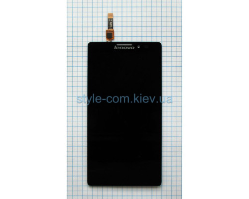 Дисплей (LCD) для Lenovo K910 з тачскріном black Original Quality TPS-2701824000006 2701824000006