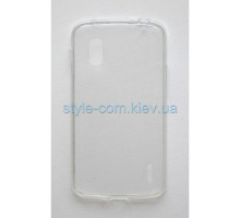 Чохол силіконовий Slim для LG Nexus 4 E960 прозорий TPS-2701876000009 2701876000009