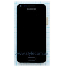 Дисплей (LCD) для Samsung i9070 з тачскріном та рамкою black (TFT) China Original TPS-2701884000008 2701884000008