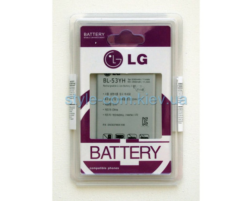 Акумулятор для LG BL53YH G3 Li High Copy TPS-2701889800009 2701889800009