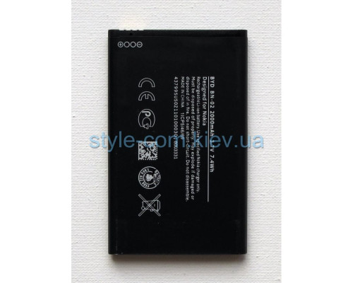 Акумулятор для Nokia BN02 Li Nokia XL High Copy TPS-2701889100000 2701889100000