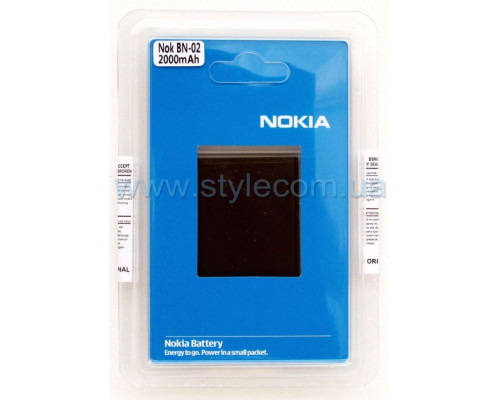 Акумулятор для Nokia BN02 Li Nokia XL High Copy TPS-2701889100000 2701889100000