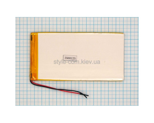 Акумулятор ChinaTab 3560125 (3.5*60*125мм) 3500mAh