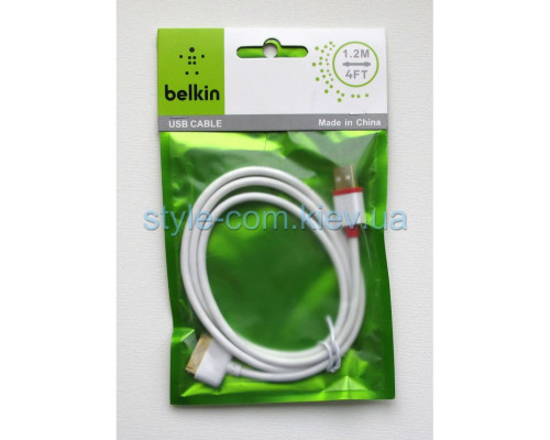Кабель USB Belkin для Apple iРhone 4, 4s white