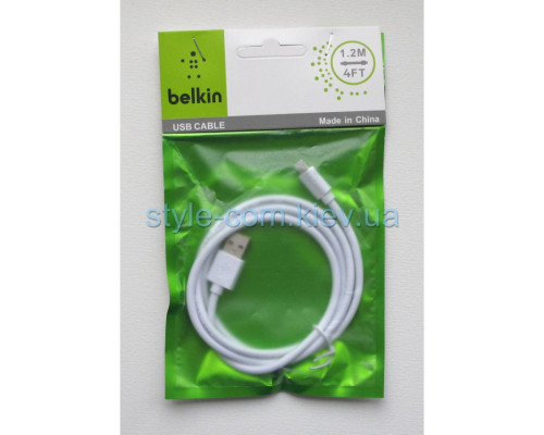 Кабель USB Belkin для Apple Lightning white TPS-2701904800007 2701904800007