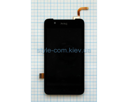 Дисплей (LCD) для HTC Desire 210 з тачскріном black High Quality TPS-2701912600002 2701912600002