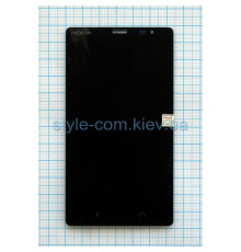 Дисплей (LCD) для Nokia X2 Dual Sim з тачскріном black Original Quality TPS-2701914000008 2701914000008
