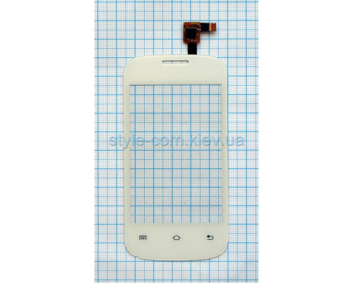 Тачскрін (сенсор) для Fly E158 white High Quality TPS-2701913400007 2701913400007