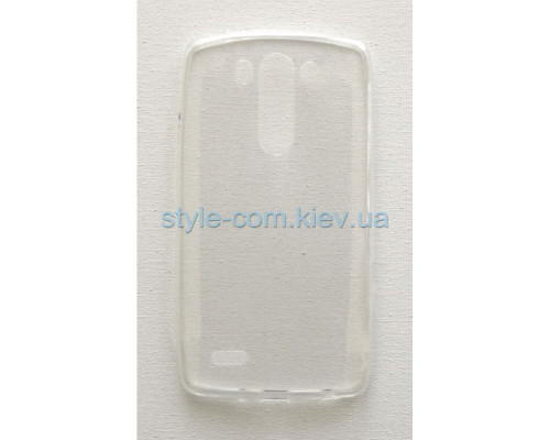 Чохол силіконовий Slim для LG G3 mini D724 прозорий TPS-2701926800009 2701926800009
