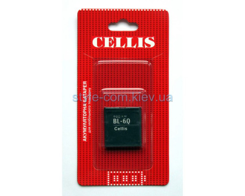 Акумулятор для Nokia (BL-6Q) 6700 Classic Li (бліст.)