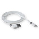 Кабель USB WALKER C340 Lightning white TPS-2710000150688 2710000150688