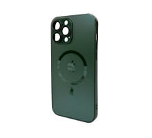 Чохол для смартфона AG Glass Matt Frame Color MagSafe Logo for Apple iPhone 13 Pro Max Cangling Green (AGMattFrameMGiP13PMGreen)