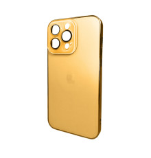 Чохол для смартфона AG Glass Sapphire Frame MagSafe Logo for Apple iPhone 15 Pro Gold (AGSappiFRP15PGold)