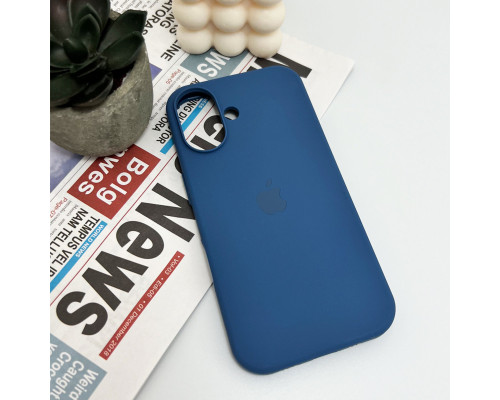 Чохол для смартфона Silicone Full Case AA Open Cam for Apple iPhone 16 16,Blue (FullOpenAAi16-16)