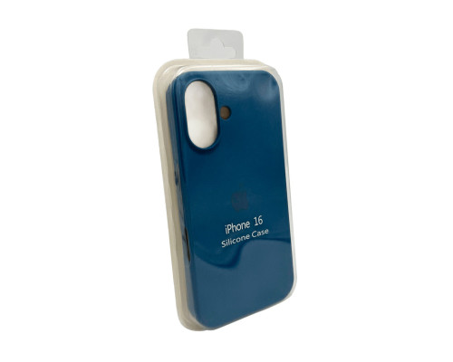 Чохол для смартфона Silicone Full Case AA Open Cam for Apple iPhone 16 16,Blue (FullOpenAAi16-16)