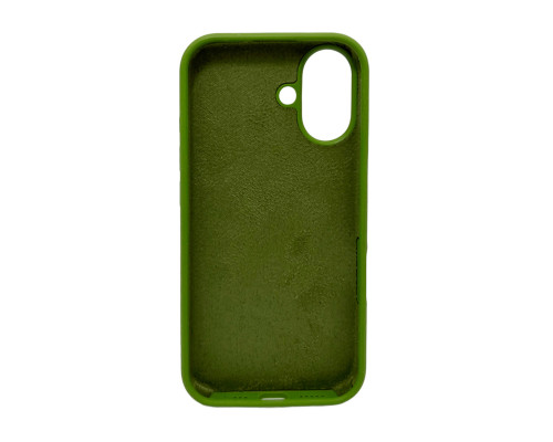Чохол для смартфона Silicone Full Case AA Open Cam for Apple iPhone 16 29,Army Green (FullOpenAAi16-29)