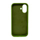 Чохол для смартфона Silicone Full Case AA Open Cam for Apple iPhone 16 29,Army Green (FullOpenAAi16-29)