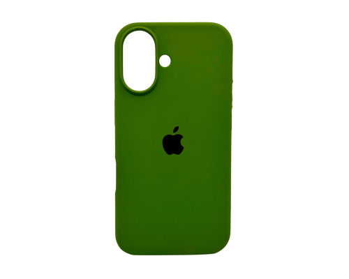 Чохол для смартфона Silicone Full Case AA Open Cam for Apple iPhone 16 29,Army Green (FullOpenAAi16-29)