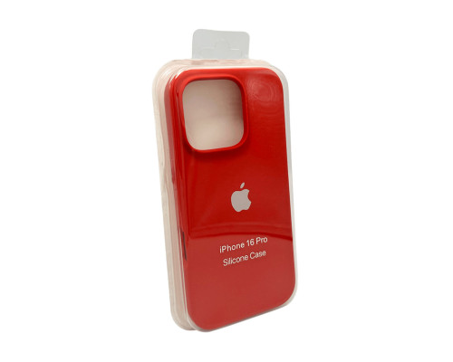 Чохол для смартфона Silicone Full Case AA Open Cam for Apple iPhone 16 Pro Max 20,China Red (FullOpenAAi16PM-20)