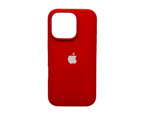 Чохол для смартфона Silicone Full Case AA Open Cam for Apple iPhone 16 Pro Max 20,China Red (FullOpenAAi16PM-20)