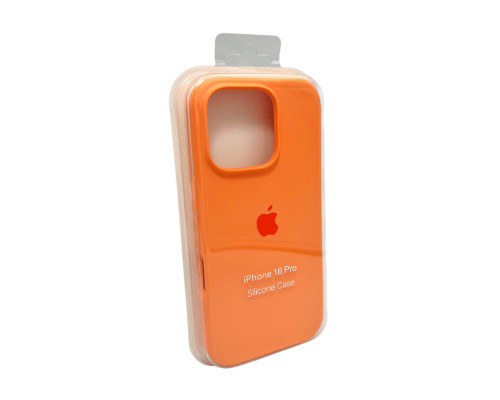 Чохол для смартфона Silicone Full Case AA Open Cam for Apple iPhone 16 Pro Max 34,Papaya (FullOpenAAi16PM-34)