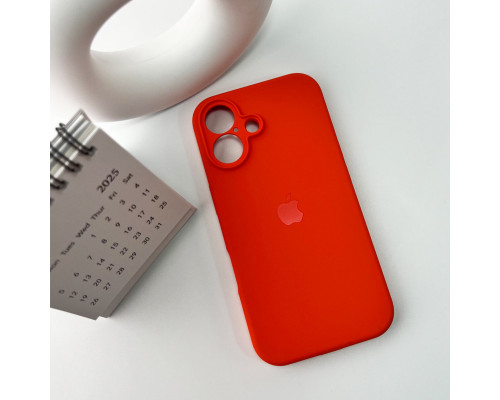 Чохол для смартфона Silicone Full Case AA Camera Protect for Apple iPhone 16 2,Apricot (FullAAi16-2)