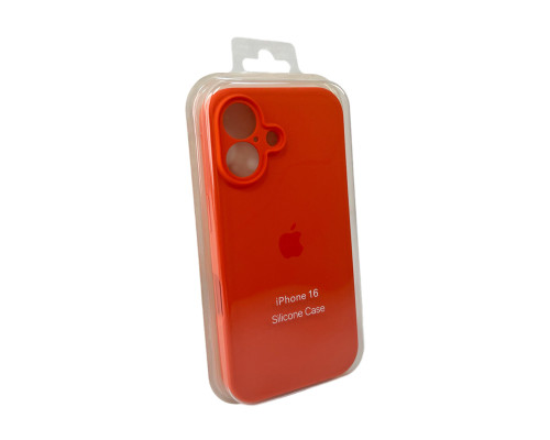 Чохол для смартфона Silicone Full Case AA Camera Protect for Apple iPhone 16 2,Apricot (FullAAi16-2)