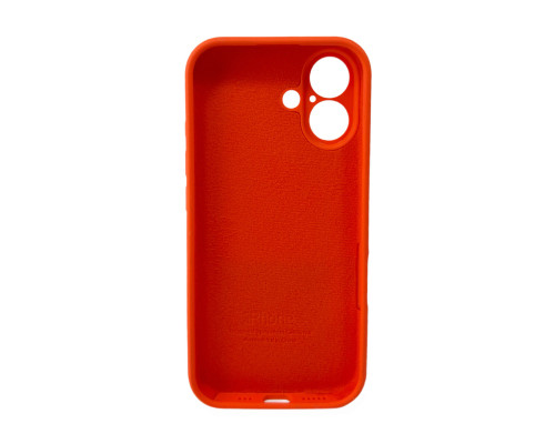 Чохол для смартфона Silicone Full Case AA Camera Protect for Apple iPhone 16 2,Apricot (FullAAi16-2)