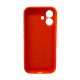 Чохол для смартфона Silicone Full Case AA Camera Protect for Apple iPhone 16 2,Apricot (FullAAi16-2)