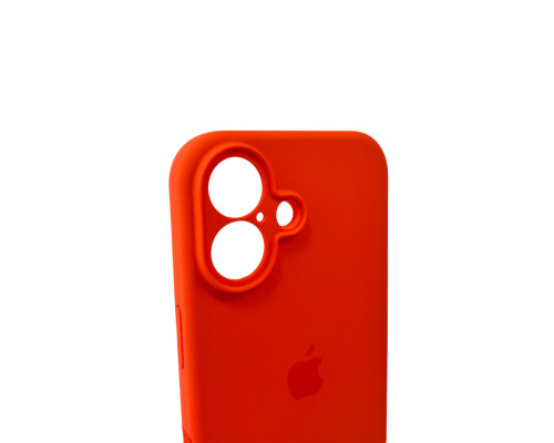 Чохол для смартфона Silicone Full Case AA Camera Protect for Apple iPhone 16 2,Apricot (FullAAi16-2)