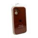Чохол для смартфона Silicone Full Case AA Camera Protect for Apple iPhone 16 42,Saddle Brown (FullAAi16-42)